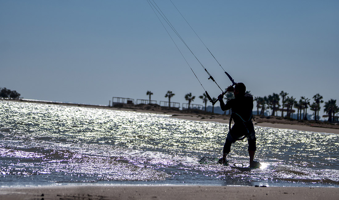 kiteboarding