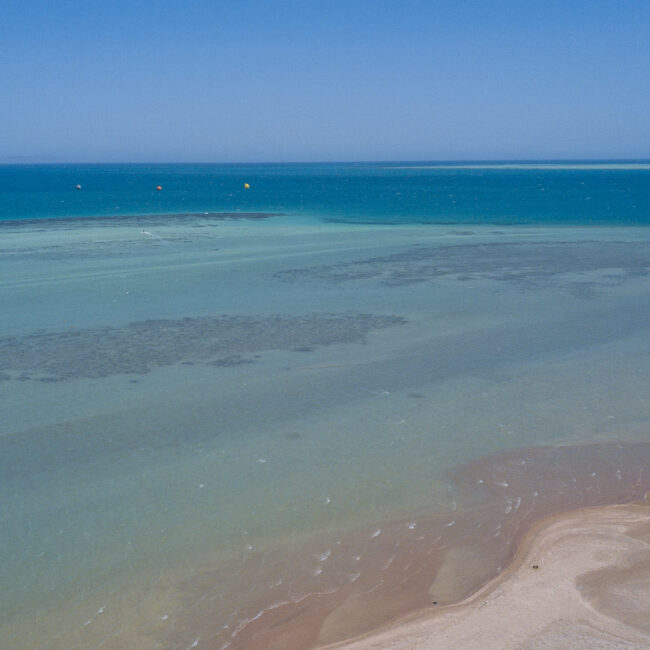 Kite spot El Gouna Egypt Hurgada